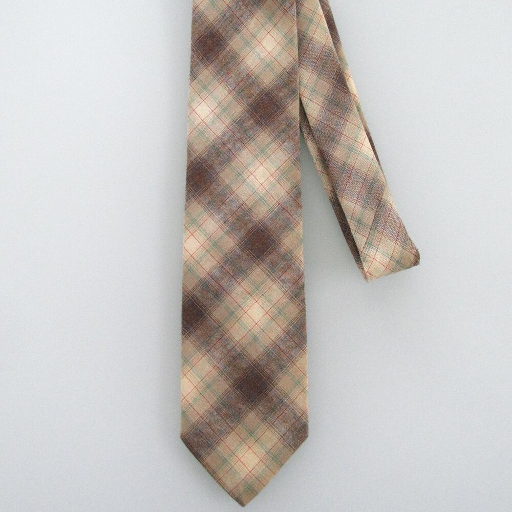 Pen West Pendleton Vintage Men's Tartan Plaid Tie